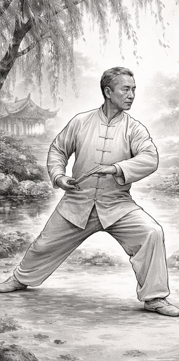 Etapy szkolenia w nauczaniu Taijiquan