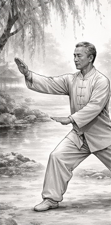 Etapy szkolenia w nauczaniu Taijiquan