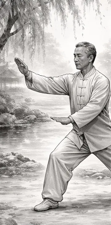 Etapy szkolenia w nauczaniu Taijiquan