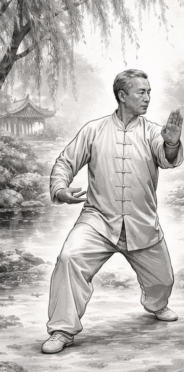 Etapy szkolenia w nauczaniu Taijiquan