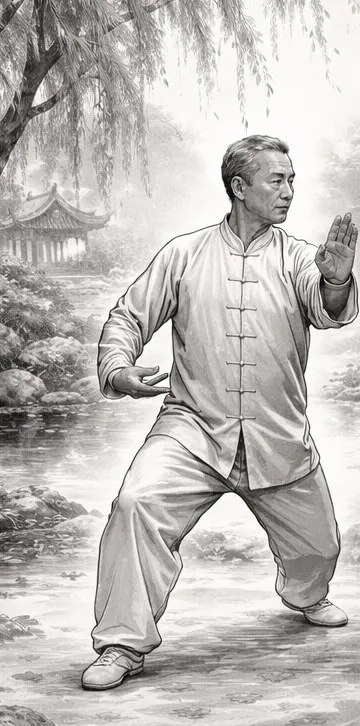 Etapy szkolenia w nauczaniu Taijiquan